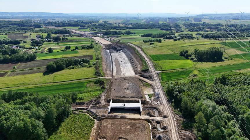 S19 w powiecie krośnieńskim. Co się dzieje na budowie?