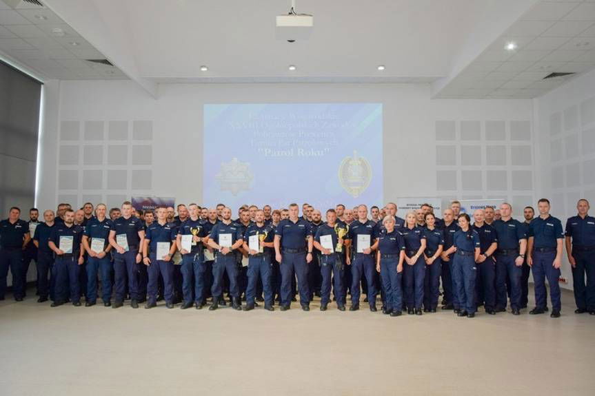 Krośnieński patrol policji trzecim najlepszym w województwie