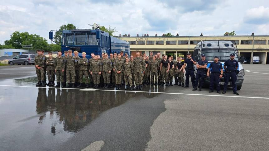 Mundurówki z Miejsca Piastowego na szkoleniu u rzeszowskich policjantów