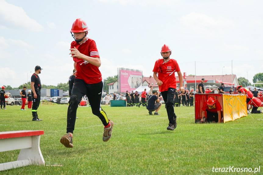 Gminne zawody sportowo - pożarnicze w Targowiskach