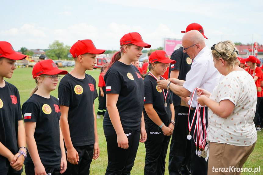 Gminne zawody sportowo - pożarnicze w Targowiskach