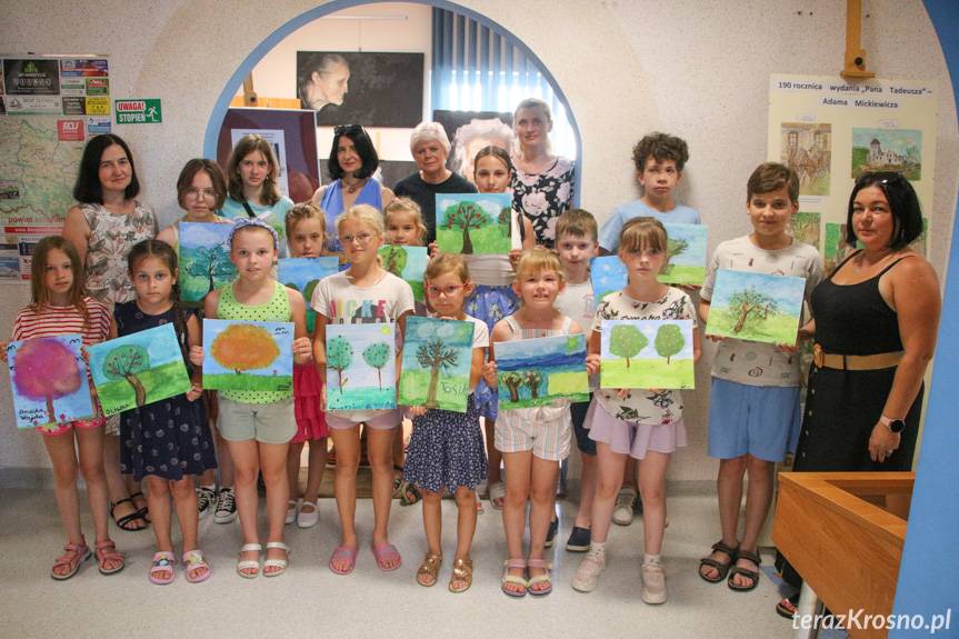 Jabłonie korczyńskie. Warsztaty malarskie z Renatą Pelczar