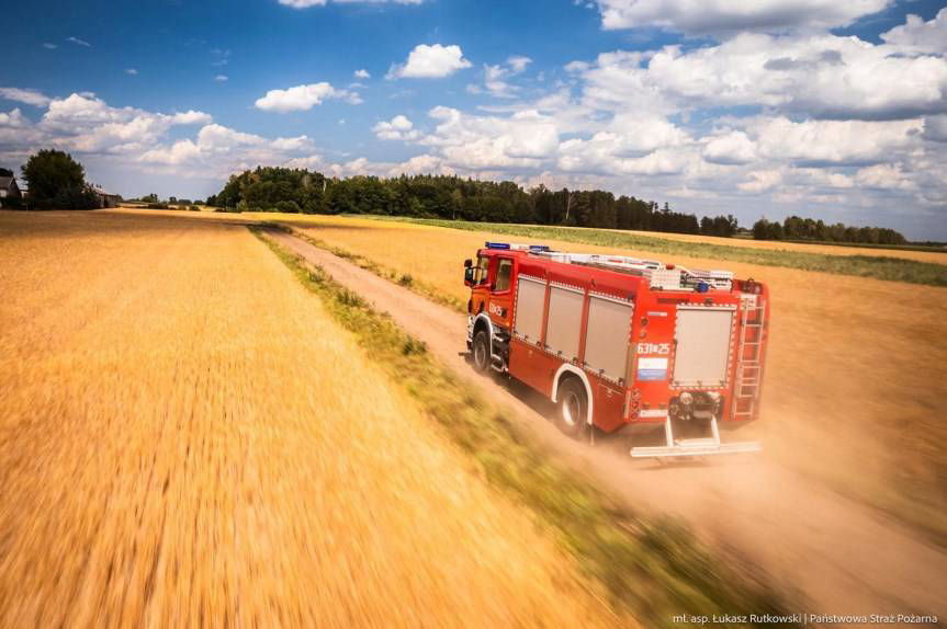 Aby żniwa były bezpieczne. Straż Pożarna przypomina