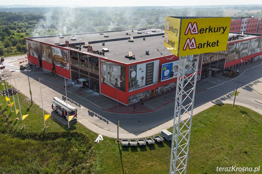 Pożar w magazynie Merkury Market. Zarząd wydał oświadczenie
