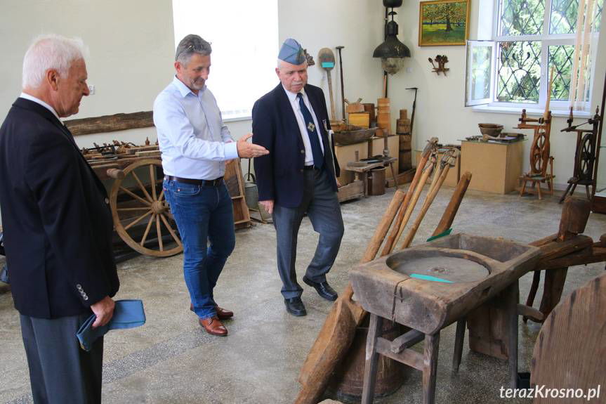 Odrzykoniacy w Błękitnej Armii. Goście z USA z wizytą w Odrzykoniu