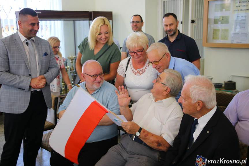 Odrzykoniacy w Błękitnej Armii. Goście z USA z wizytą w Odrzykoniu