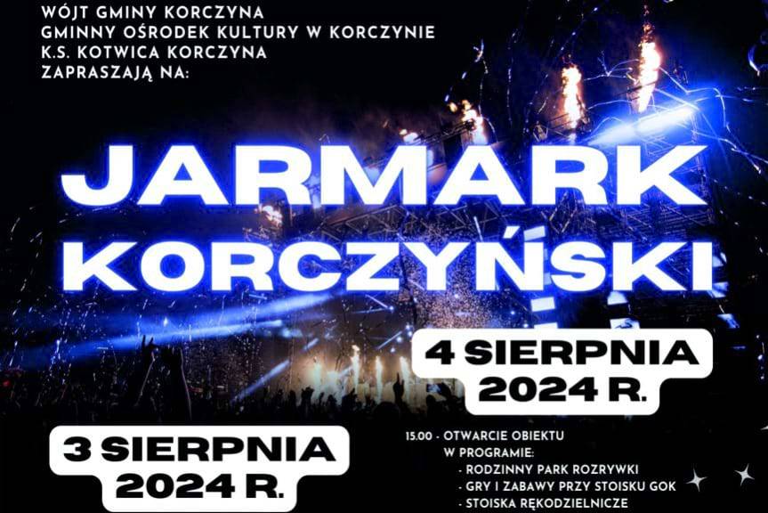Jarmark Korczyński 2024. Sprawdź program!