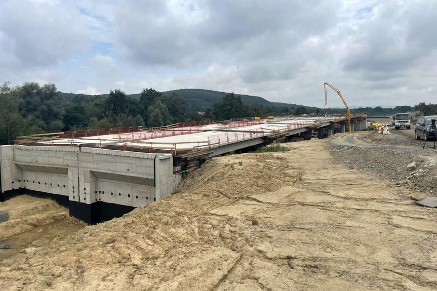 Co słychać na budowie dwóch odcinków S19 między węzłami Krosno i Dukla?