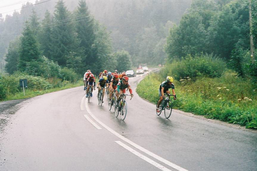 Wyścig kolarski o Puchar Karpat w Rymanowie-Zdroju. 20 lat temu [ZDJĘCIA]