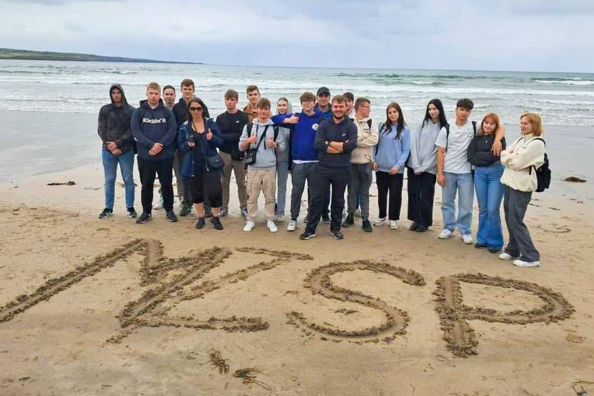 Prosta droga do kariery - uczniowie MZSP na  praktykach w Irlandii