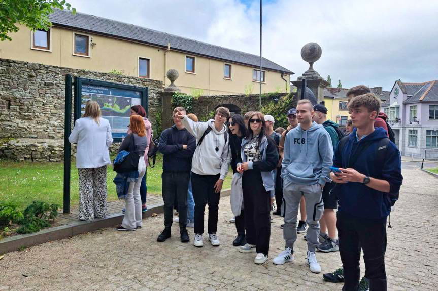 Prosta droga do kariery - uczniowie MZSP na  praktykach w Irlandii