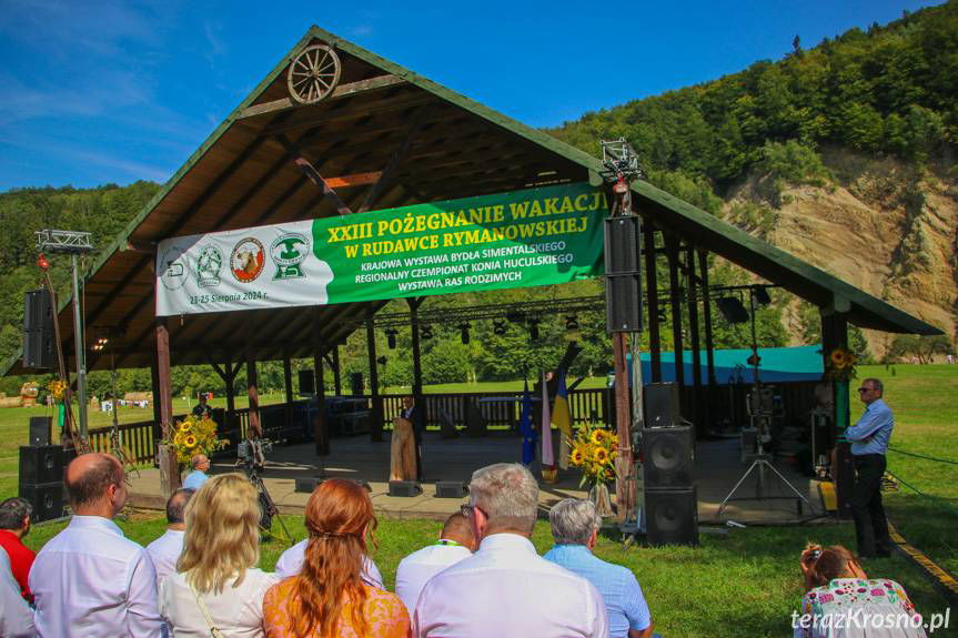 Pożegnanie Wakacji w Rudawce Rymanowskiej. Święto hodowców bydła simentalskiego i koni huculskich [ZDJĘCIA]