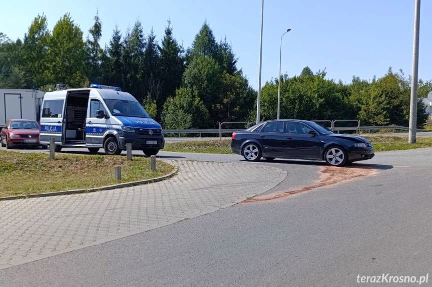 Zderzenie na Bieszczadzkiej. Uszkodzone dwa samochody