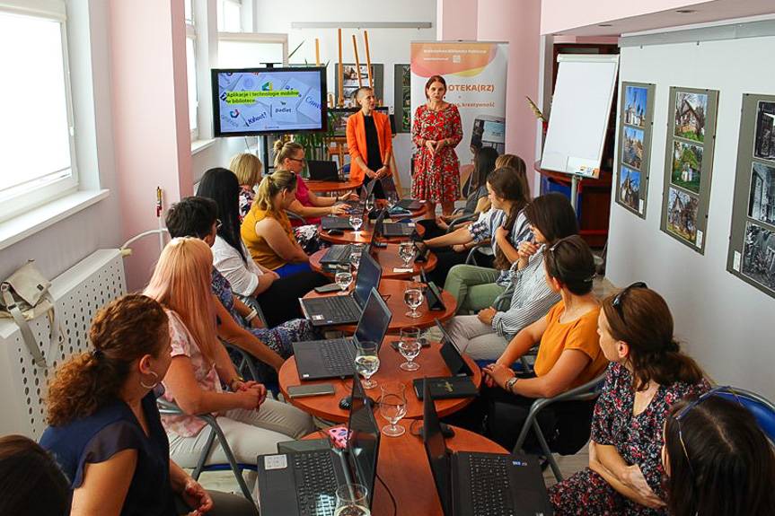 Bibliotekarze szkolili się z nowych technologii