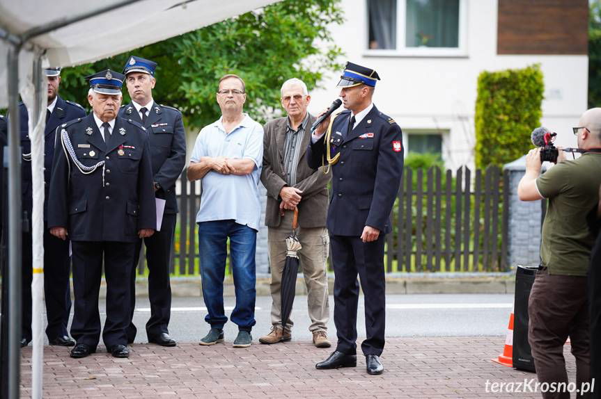 Strażacki patron na nowym posterunku. Pomnik św. Floriana odsłonięty przy OSP Krosno-Polanka