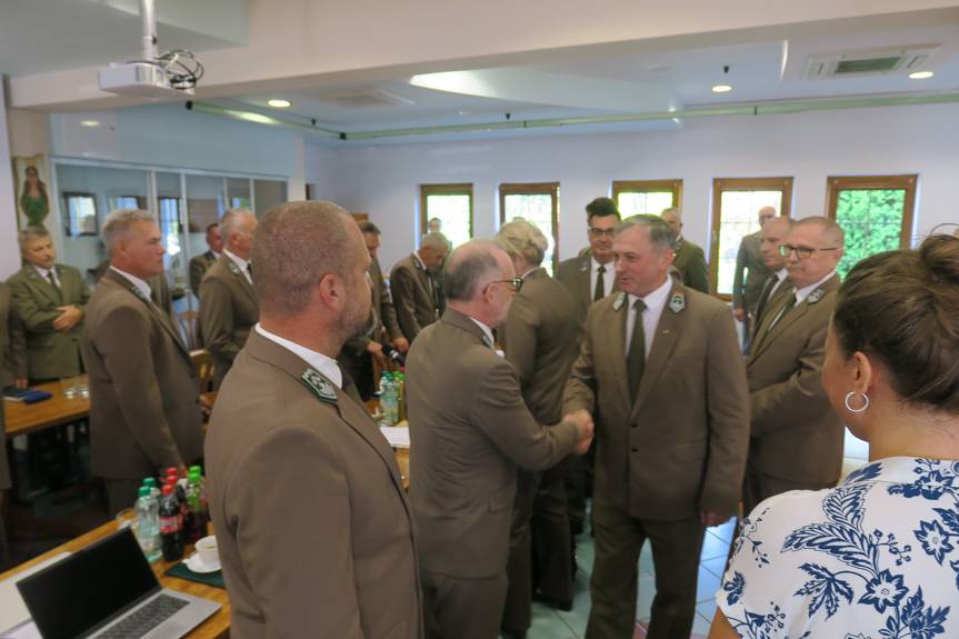 Pierwsza narada nadleśniczych z udziałem dyrektora Mariana Pigana