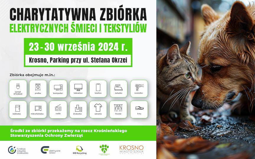 Podaruj zużyte i nienoszone, wesprzyj zwierzaki