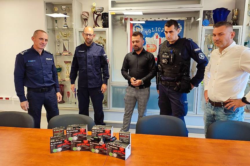 Nowy sprzęt trafił do krośnieńskich policjantów
