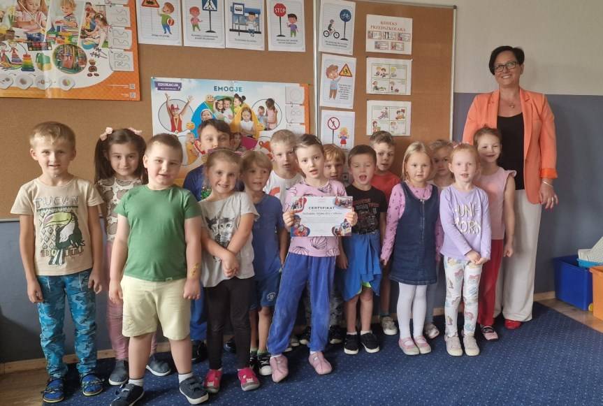 Certyfikat Bezpieczne Przedszkole dla PM nr 3 w Krośnie