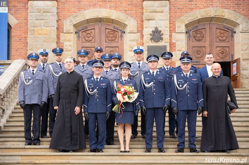 Policjanci uczcili swojego patrona w Sanktuarium w Miejscu Piastowym