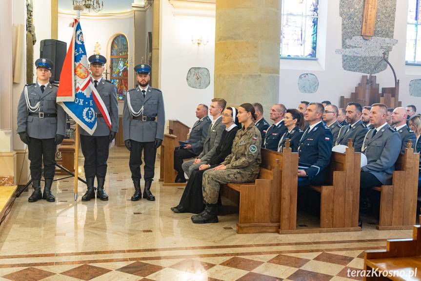 Policjanci uczcili swojego patrona w Sanktuarium w Miejscu Piastowym
