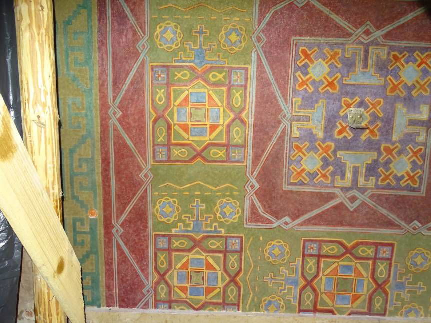 Prace konserwatorskie w Odrzykoniu. Wcześniej odkryto unikatowe malowidła