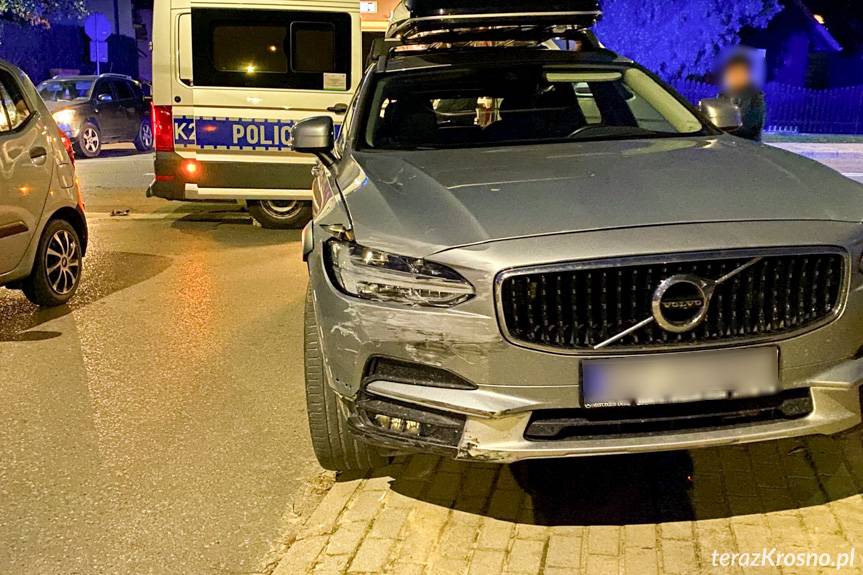 80-latek sprawcą kolizji na skrzyżowaniu