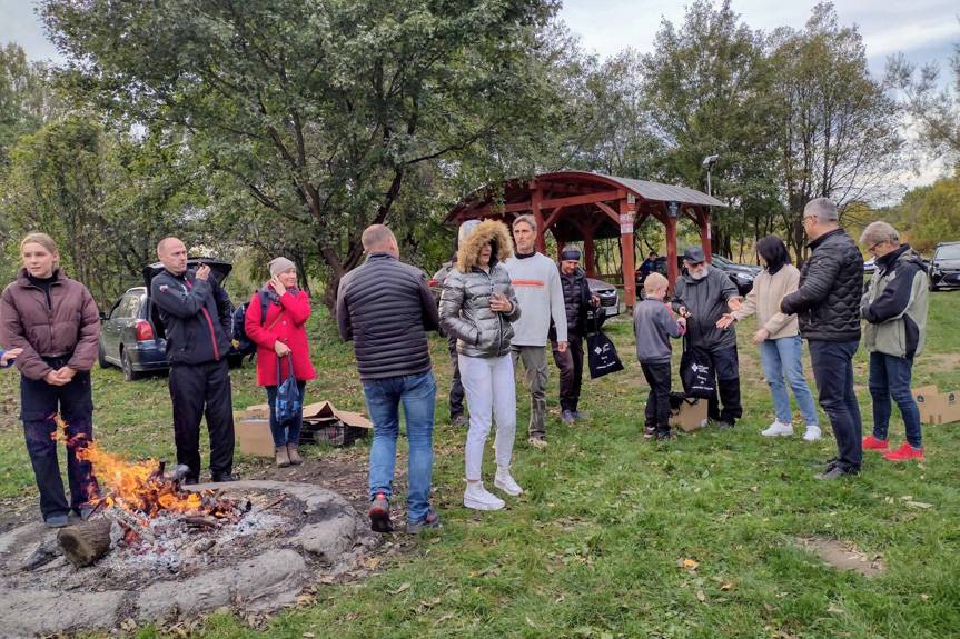 Wisłok z kajaka wygląda inaczej