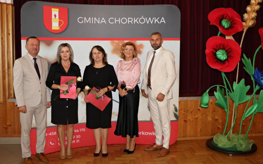 Wójt Gminy Chorkówka nagrodził najlepszych nauczycieli