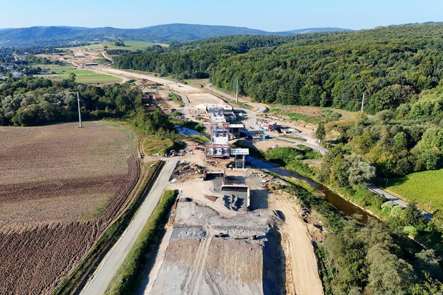 Postęp prac na S19: Od Rzeszowa do Barwinka