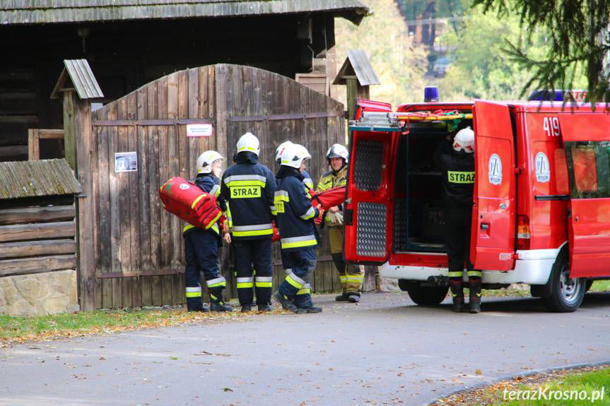 Atak nożownika, wypadek drogowy, upadek z wysokości. Manewry ratownicze Haczów 2024 [ZDJĘCIA]