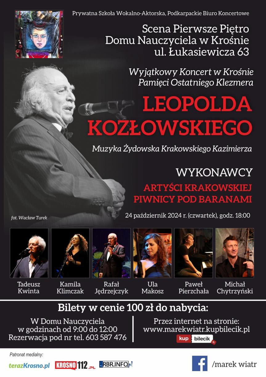 Koncert pamięci Leopolda Kozłowskiego w Krośnie [KONKURS]