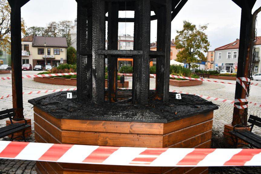 REGION. 18-latek podpalił studnię na rynku. Straty - 250 tys. zł