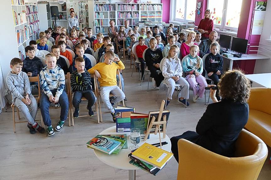 "Bo książka to przygoda…" - spotkania z Katarzyną Wasilkowską 