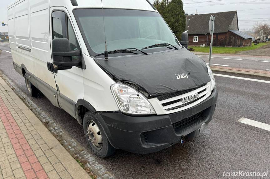 Kolizja w Iskrzyni na DK19