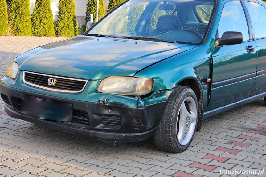 Zderzenie na rondzie