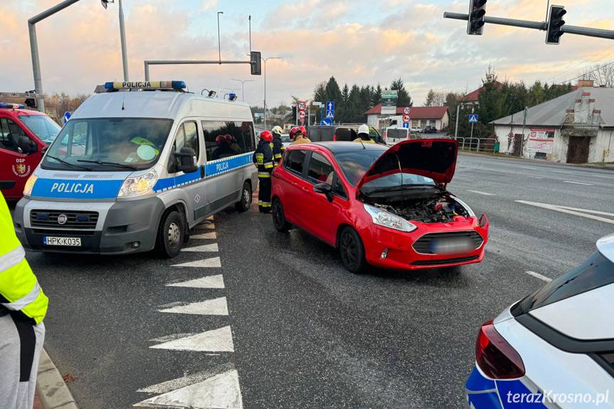 Zderzenie na skrzyżowaniu