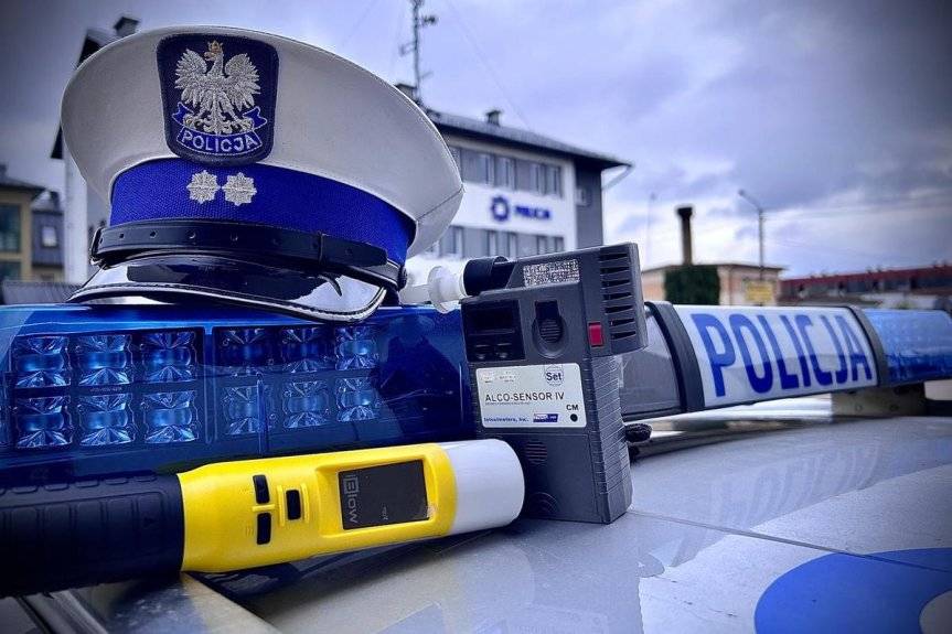 Policjanci zatrzymali nietrzeźwego kierującego