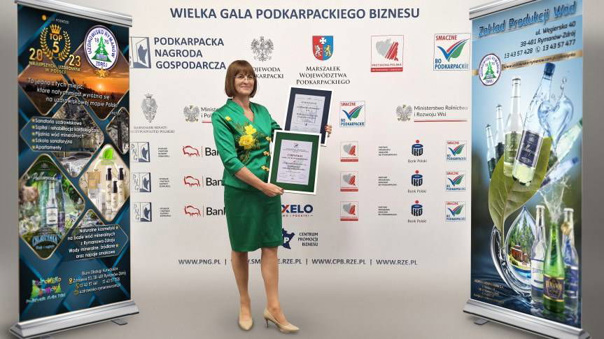 Wyróżnienie i certyfikat dla Uzdrowiska Rymanów S.A.