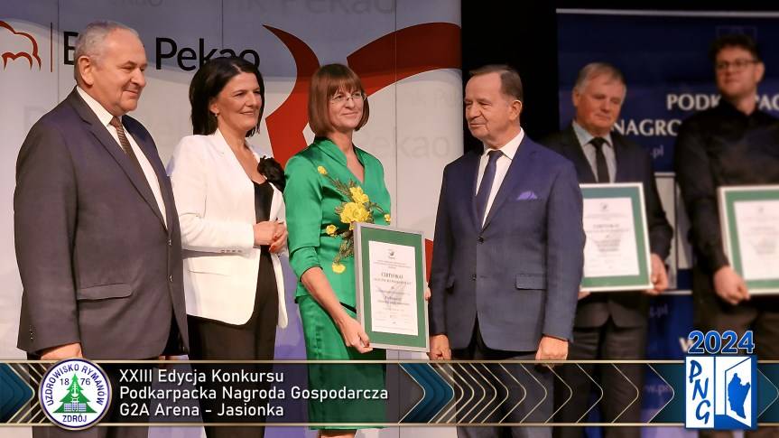 Wyróżnienie i certyfikat dla Uzdrowiska Rymanów S.A.