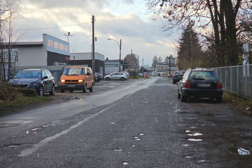 Ulica Mięsowicza zamknięta