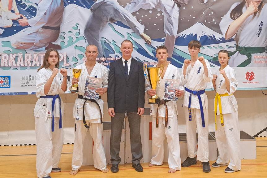 Krośnieńscy karatecy z medalami na Mistrzostwach Polski