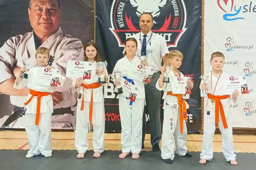 Krośnieńscy karatecy z medalami na Mistrzostwach Polski