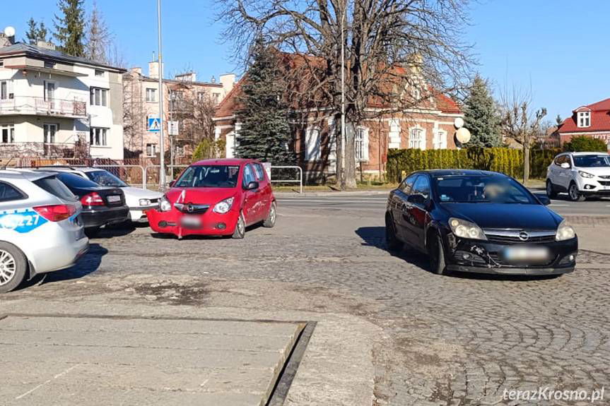 Zderzenie dwóch opli