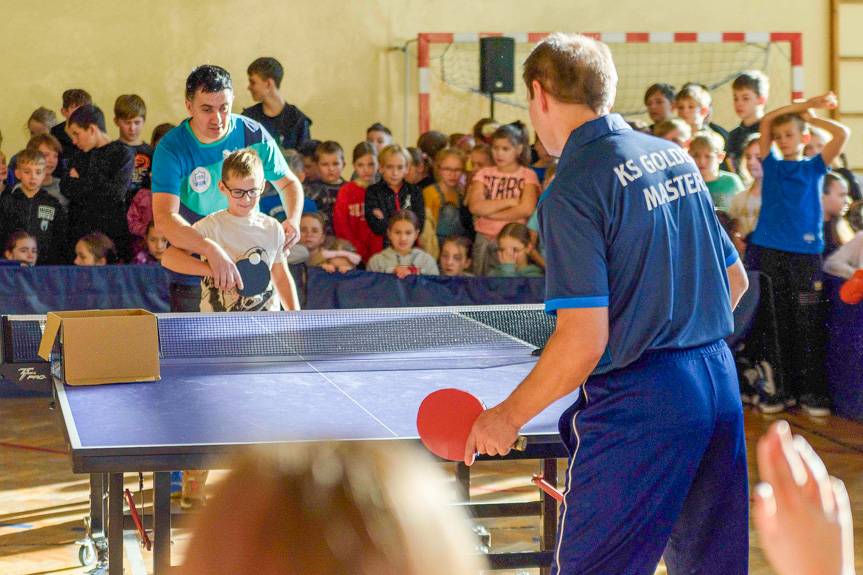 Sportowa lekcja z mistrzem