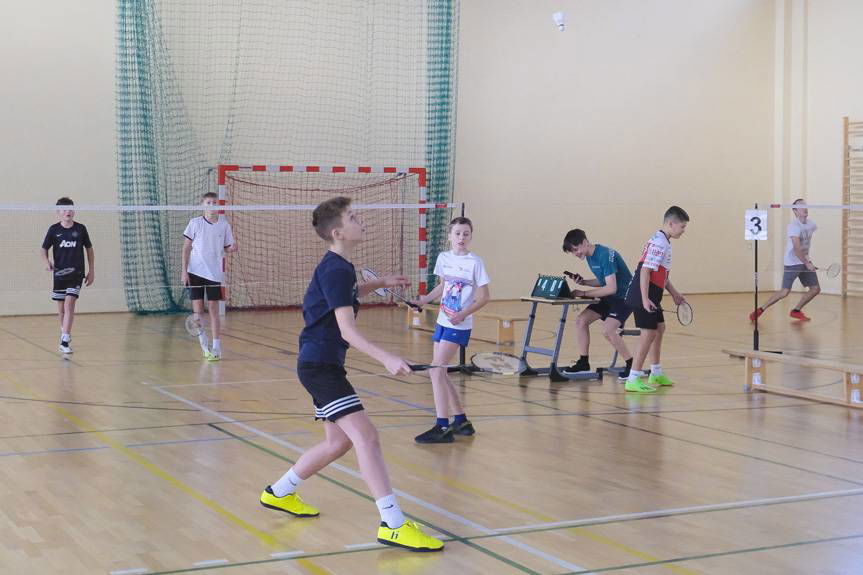Sportowe emocje w Głowience - IV Świąteczny Turniej Badmintona za nami