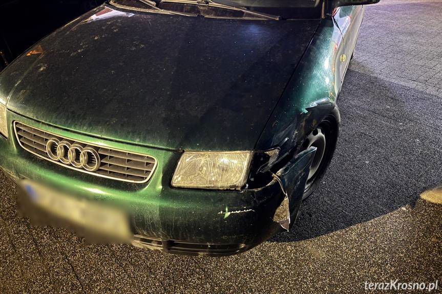 Zderzenie na rondzie