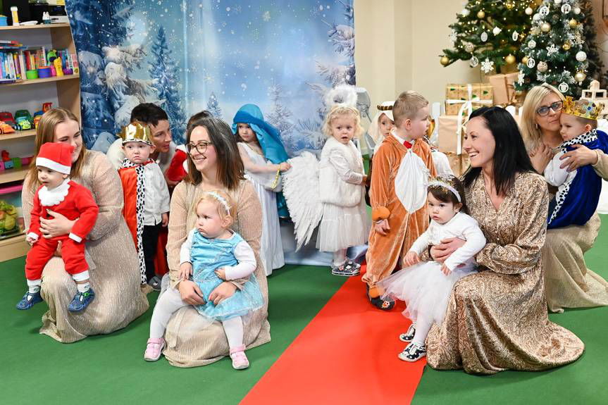 Magiczna wigilia w żłobku w Głowience