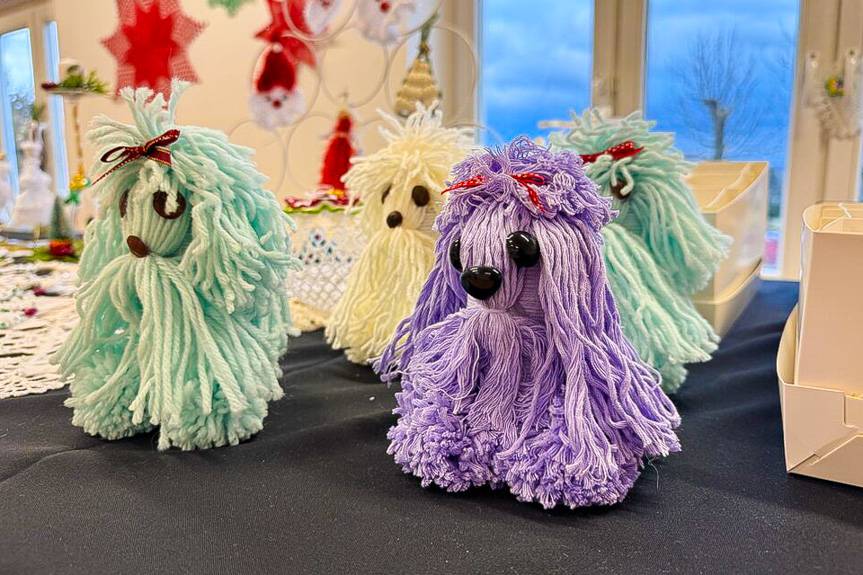 Świąteczne cuda z igły i szydełka w Dworze Szeptyckich