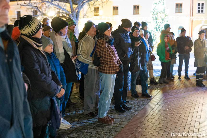Wigilia na krośnieńskim Rynku [ZDJĘCIA]
